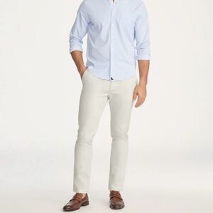 UNTUCKit Men's Chino Straight Fit Pants Stone Gray Cotton Blend 38x32 - GUC